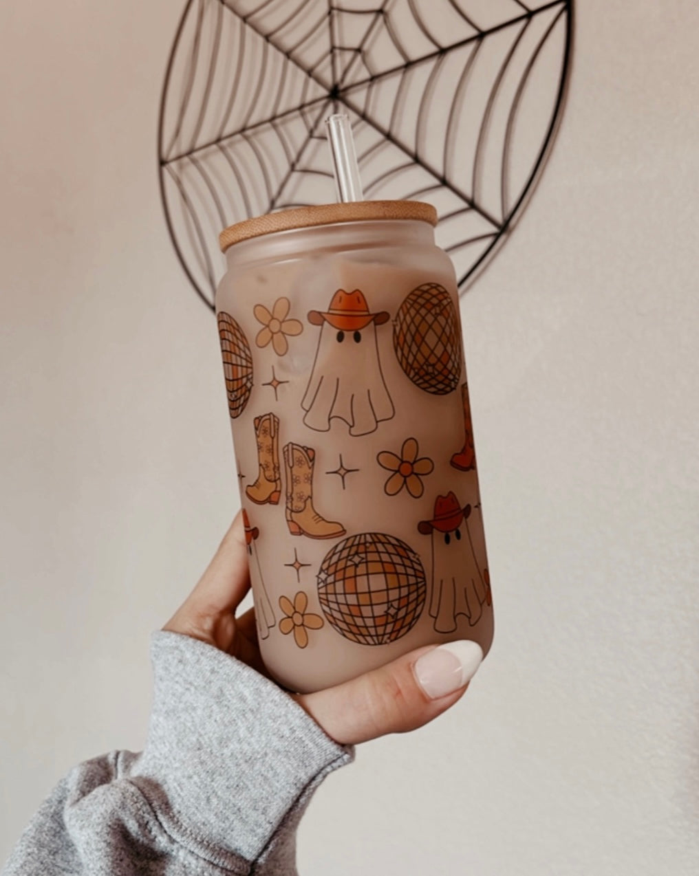 Ghost Cowboy Tumbler