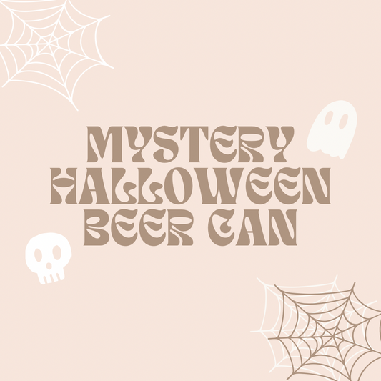 Mystery Halloween Beer Can Tumbler