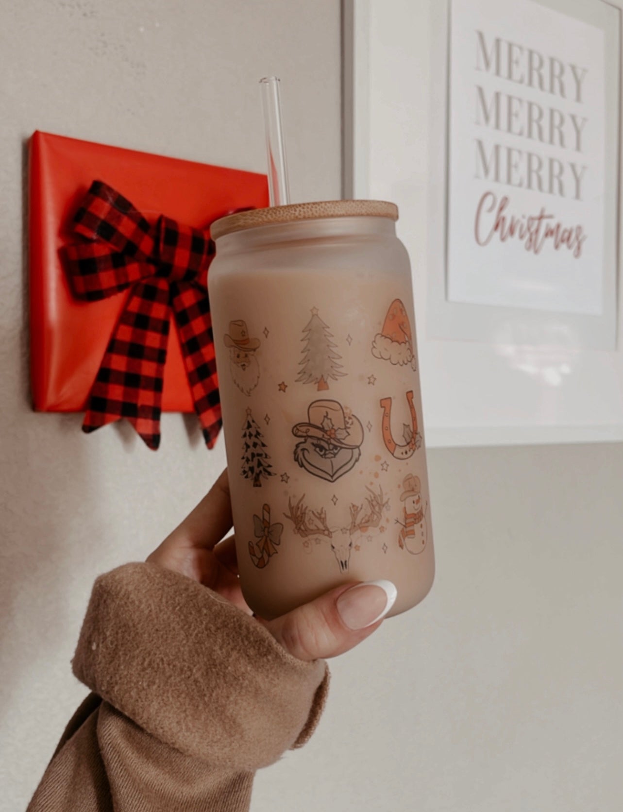 Cowboy Christmas Tumbler