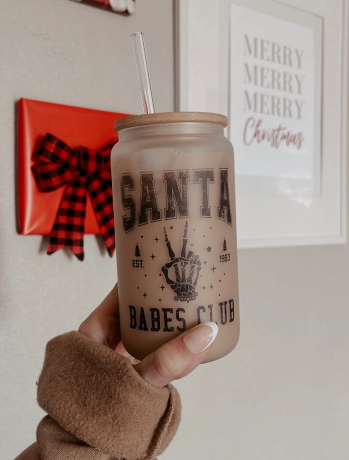 Santa Babes Club Tumbler