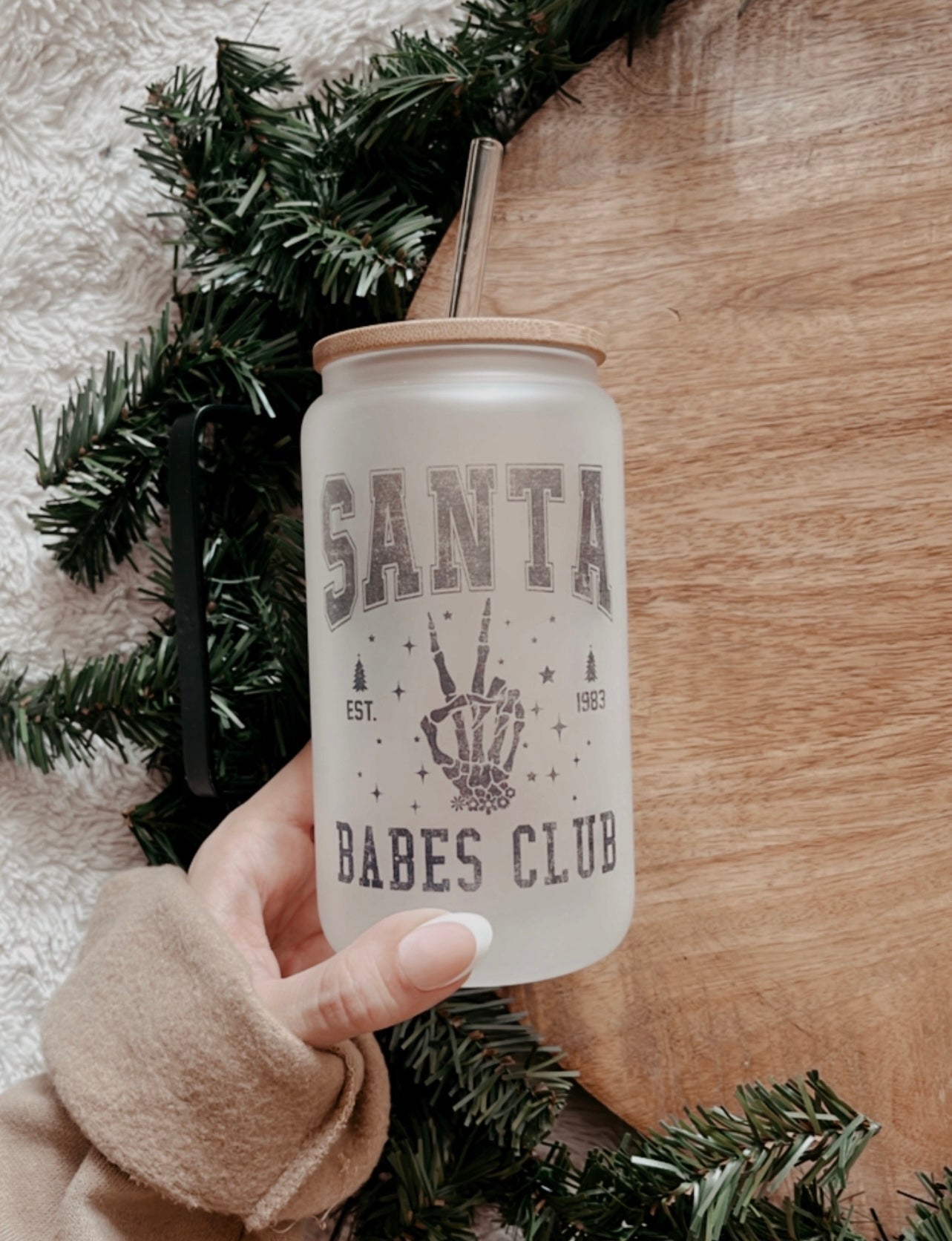 Santa Babes Club Tumbler