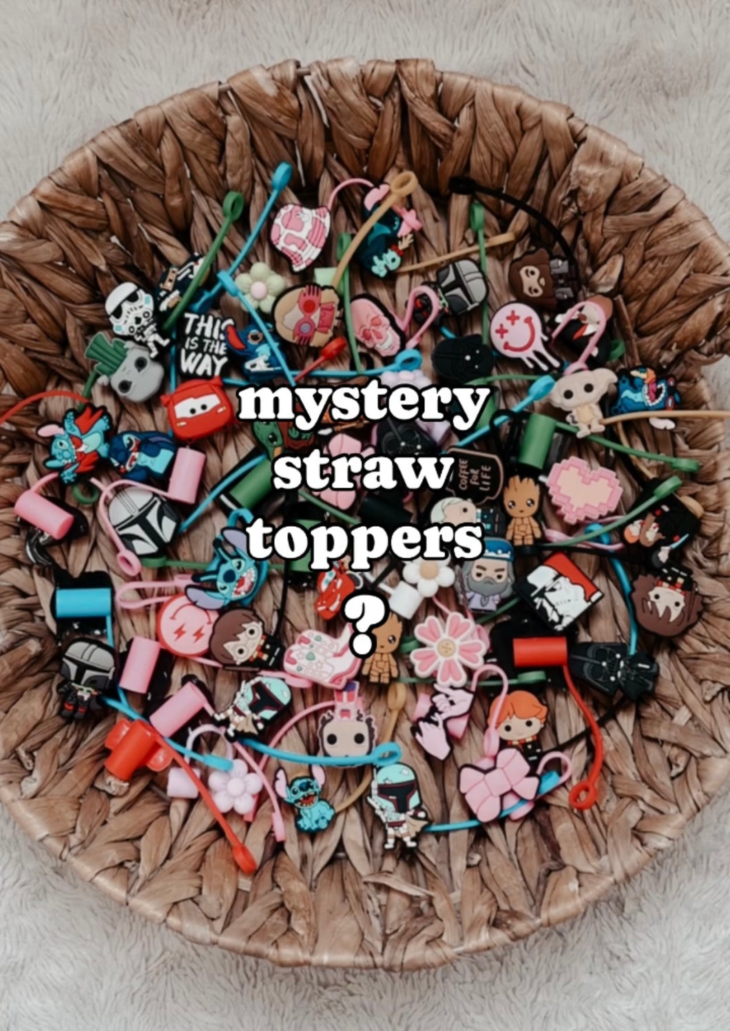 Mystery Straw Topper