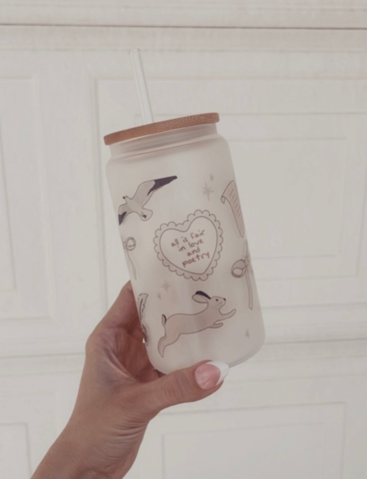 Love and Poetry Tumbler