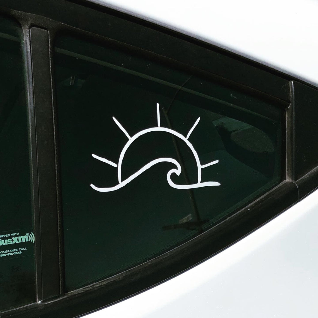 Ride the Wave Decal