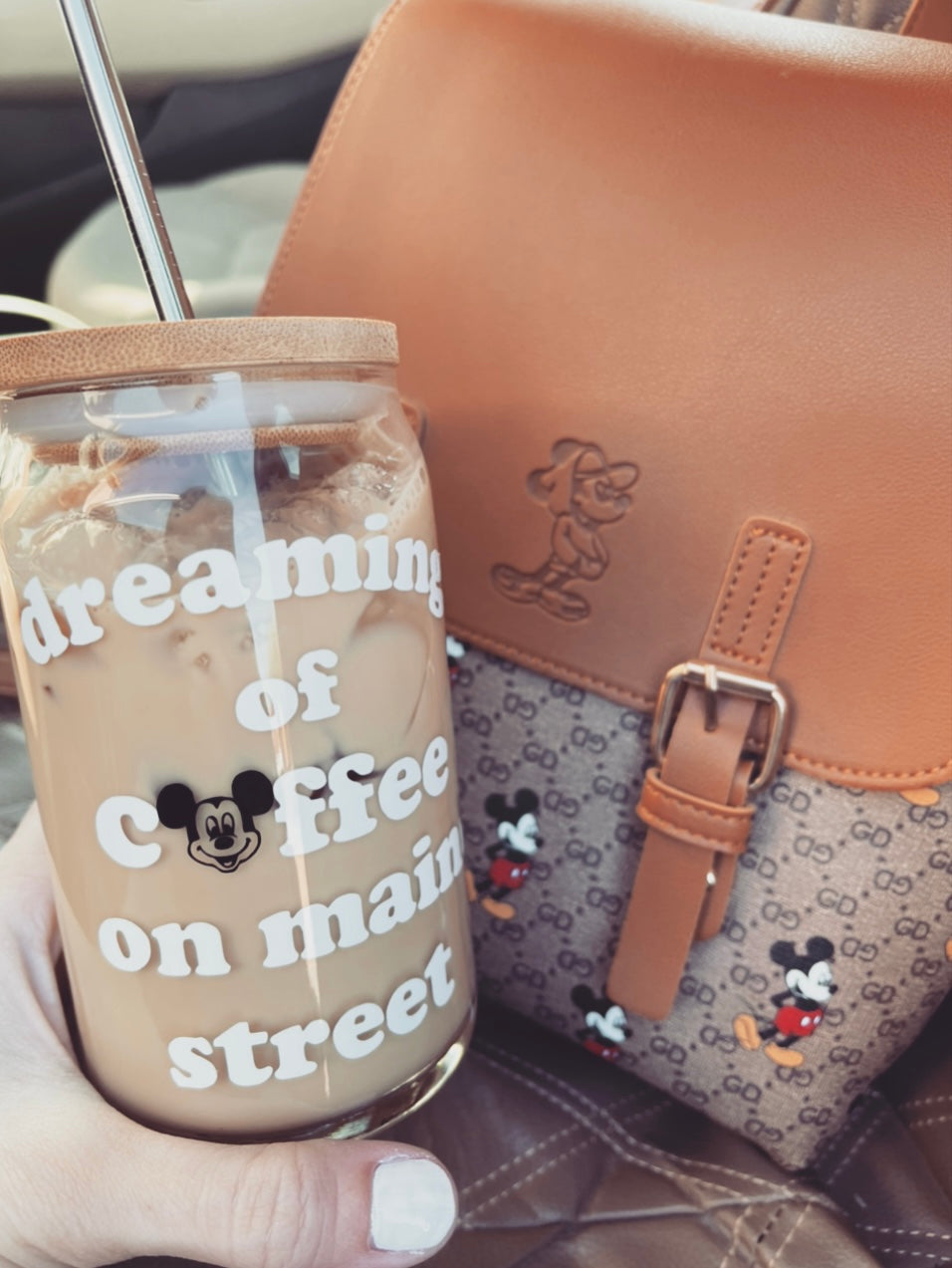 Dreaming of Coffee on Main Street Tumbler