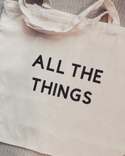 Load image into Gallery viewer, All the Things Tote Bag
