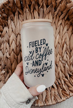 Load image into Gallery viewer, Fueled by Iced Coffee Sublimation Beer Can
