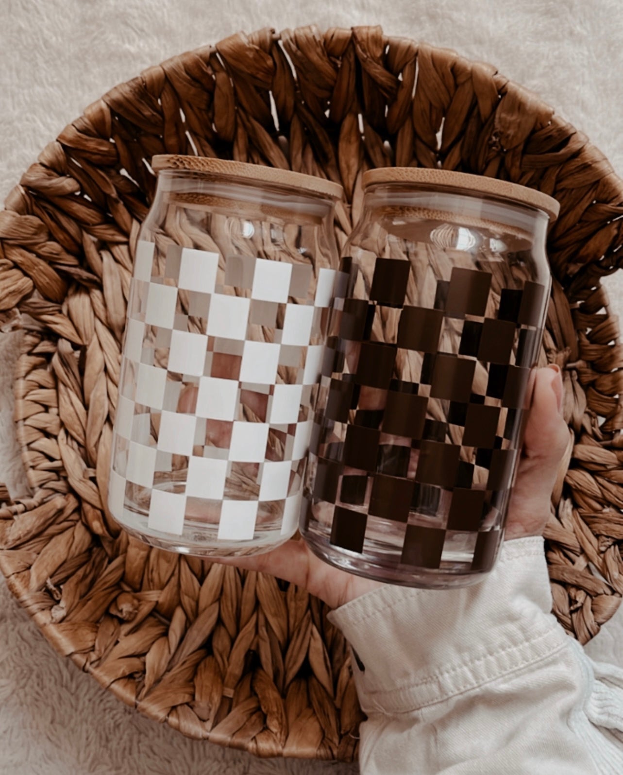 Checkered Tumbler