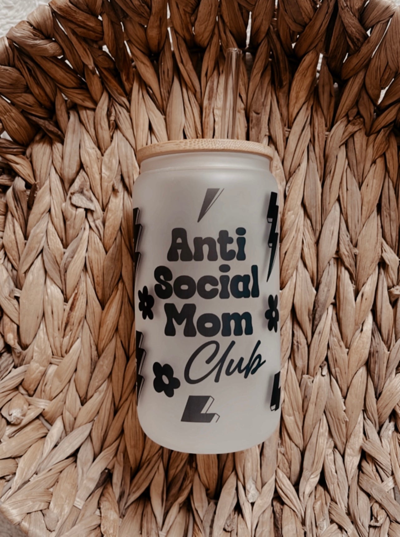 Anti Social Mom Club Tumbler