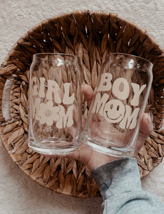 Boy Mom Girl Mom Tumbler